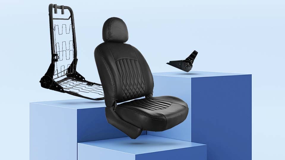 قطعات صندلی خودرو